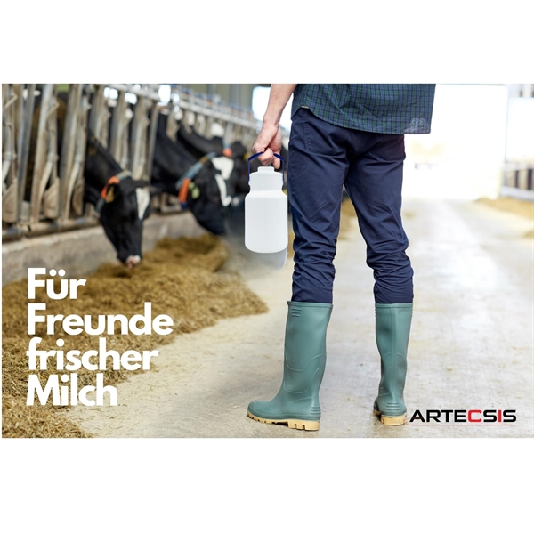 ARTECSIS - Milchkanne mit Deckel und Tragegriff